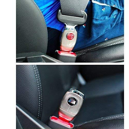 Car Seat Belt Clip Buckle Extender Metal Made, With Push Release Butto –  Automaze