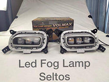 Load image into Gallery viewer, Automaze Fog Light 3 LED Ice Cube DRL For Kia Seltos, With Matrix Running Turn Indicator Light