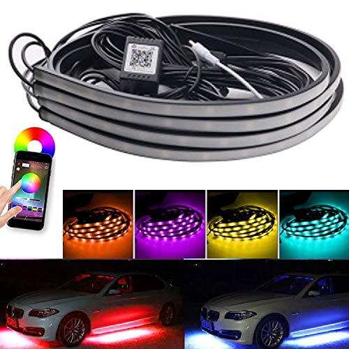 Car Under-Body Chassis Lamp LED RGB Strip, LED Light Kit With
