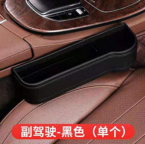 GetUSCart- Car Seat Gap Filler Organizer Between Front seat car Organizer  and Storage Box, Auto Premium PU Leather Console with Cup Holder, Car  Pocket for Interior Essentials (for Driver Side)