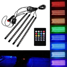 Load image into Gallery viewer, Complete Product image for Multicolour Music Car Strip Atmosphere Lamp