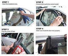 Load image into Gallery viewer, How to install car door visor in honda city