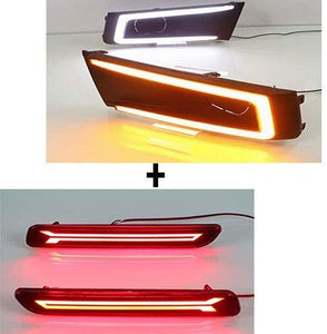 Fog Lamp Light with Rear Bumper reflector for maruti suzuki Vitara brezza