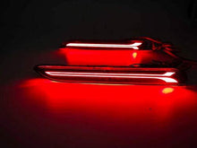 Load image into Gallery viewer, Red colour led reflector for toyota fortuner 2012 to 2015 model