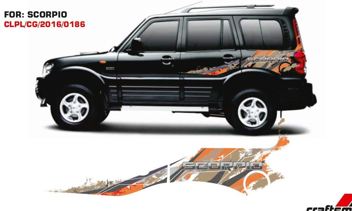 Mahindra scorpio on sale body graphics